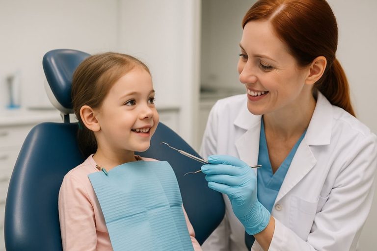 Cura dei denti nei bambini: quando portarli dal dentista?
