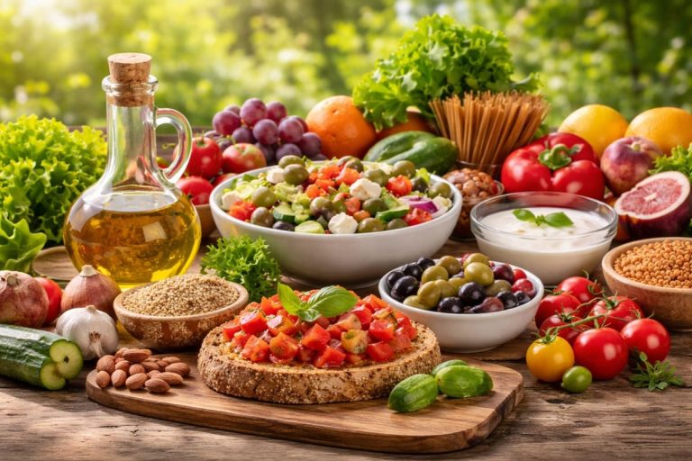 Dieta mediterranea biologica: i vantaggi (scientificamente provati) per il microbiota intestinale